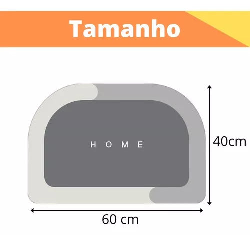 Alfombrilla Absorbente Antideslizante para baño, cocina, pasillo