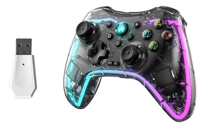 Control Inalambrico Gamepad Transparente