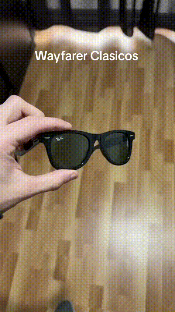 GAFAS RAYBAN WAYFARER BRILLANTE