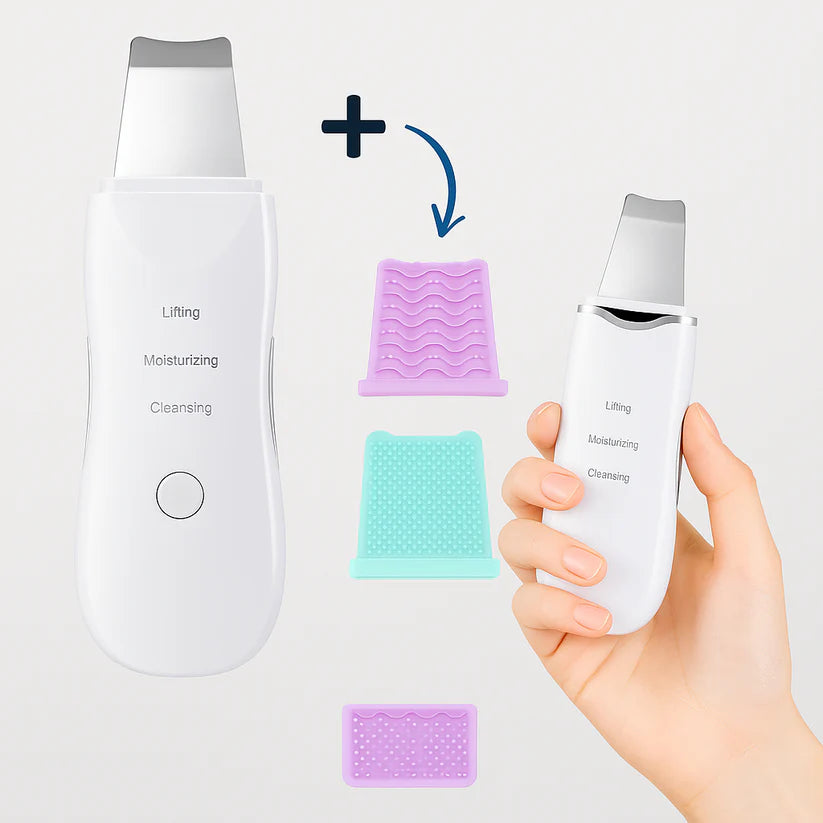 Limpiador Facial 3 En 1 Espátula Acne