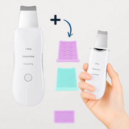 Limpiador Facial 3 En 1 Espátula Acne